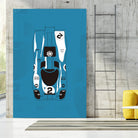 917 by Jonathan Armani on GIANT ART - blue digital drawing