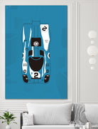 917 by Jonathan Armani on GIANT ART - blue digital drawing