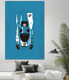 917 by Jonathan Armani on GIANT ART - blue digital drawing