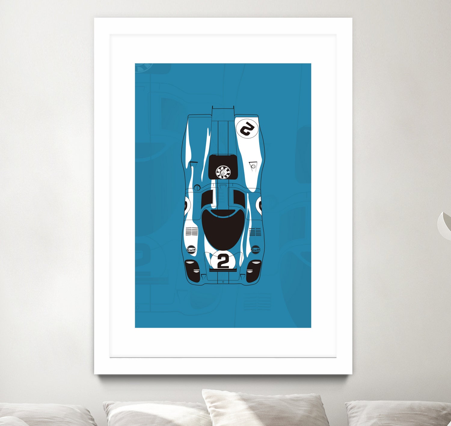 917 by Jonathan Armani on GIANT ART - blue digital drawing