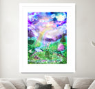 Last Unicorn by Todd Jumper on GIANT ART - fuchsia digital painting