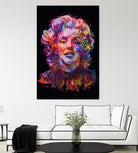 Marilyn 2018 by Alessandro Pautasso on GIANT ART - black digital painting