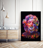 Marilyn 2018 by Alessandro Pautasso on GIANT ART - black digital painting