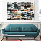 cassette print by irakli gergeshelidze on GIANT ART - white photo illustration