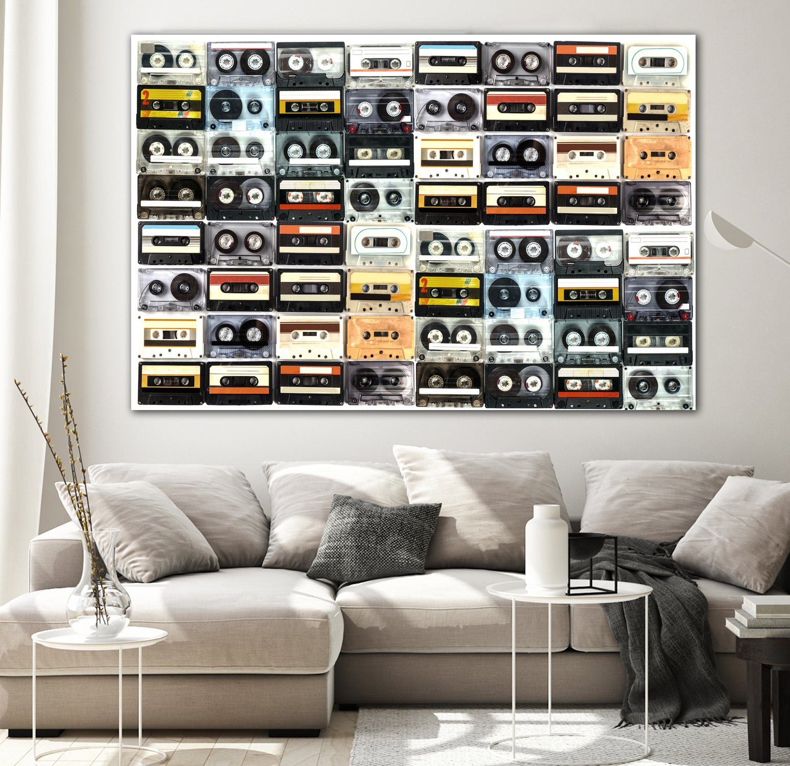 cassette print by irakli gergeshelidze on GIANT ART - white photo illustration