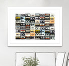 cassette print by irakli gergeshelidze on GIANT ART - white photo illustration