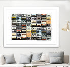 cassette print by irakli gergeshelidze on GIANT ART - white photo illustration