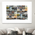 cassette print by irakli gergeshelidze on GIANT ART - white photo illustration