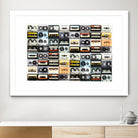 cassette print by irakli gergeshelidze on GIANT ART - white photo illustration