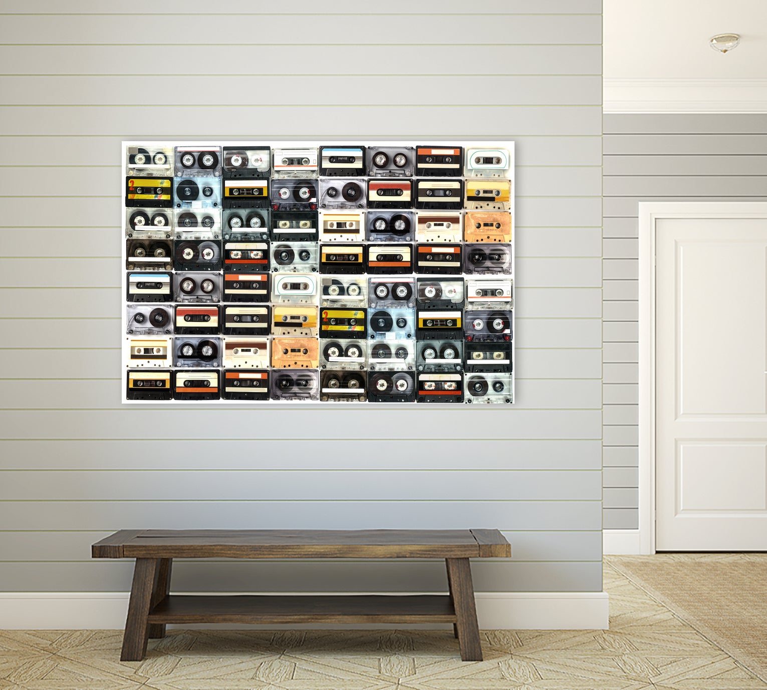 cassette print by irakli gergeshelidze on GIANT ART - white photo illustration
