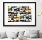 cassette print by irakli gergeshelidze on GIANT ART - white photo illustration