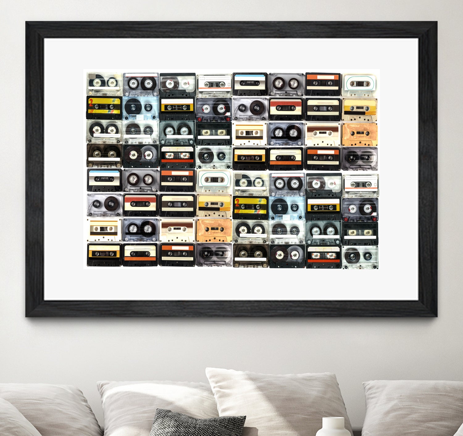 cassette print by irakli gergeshelidze on GIANT ART - white photo illustration