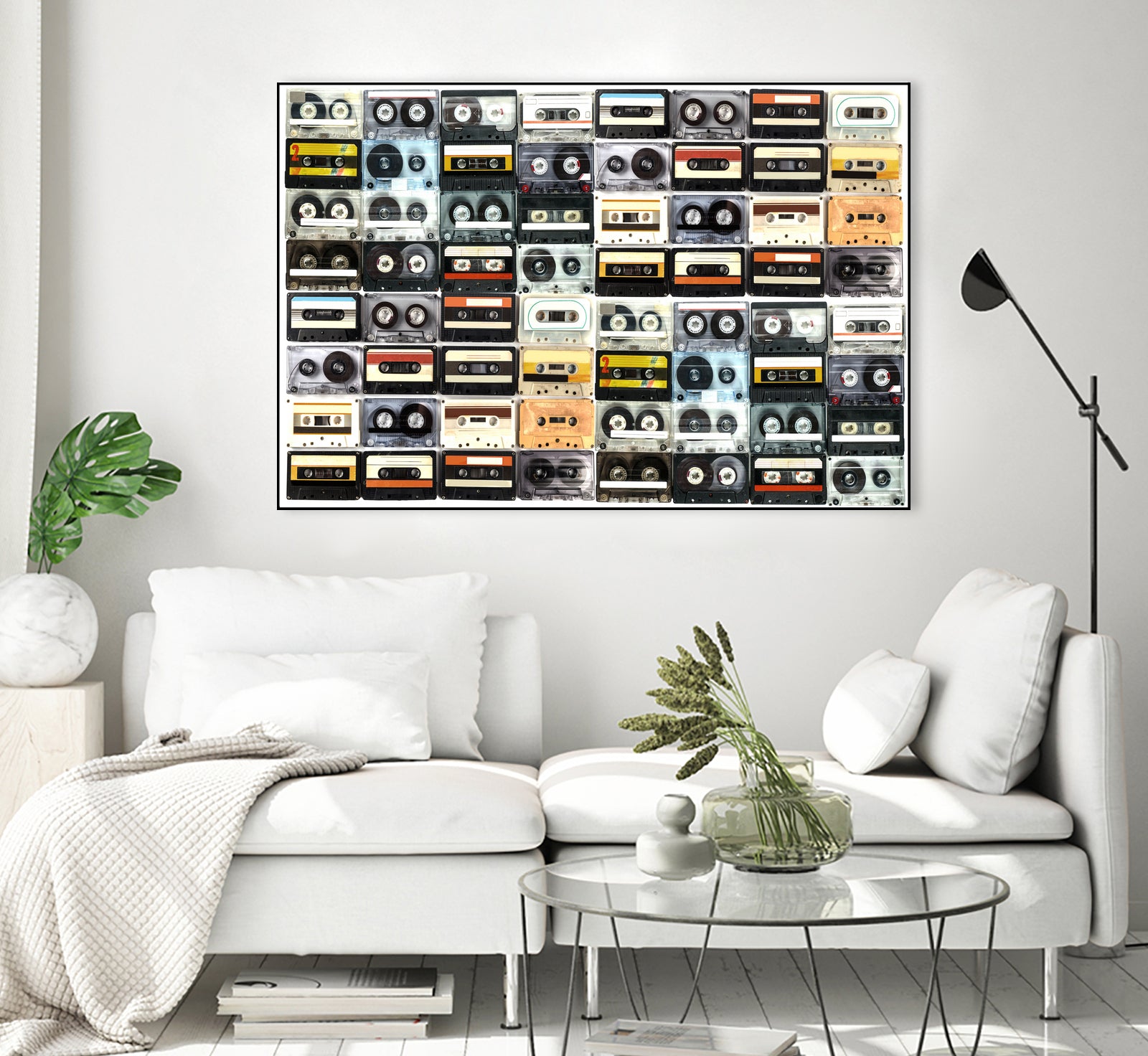 cassette print by irakli gergeshelidze on GIANT ART - white photo illustration