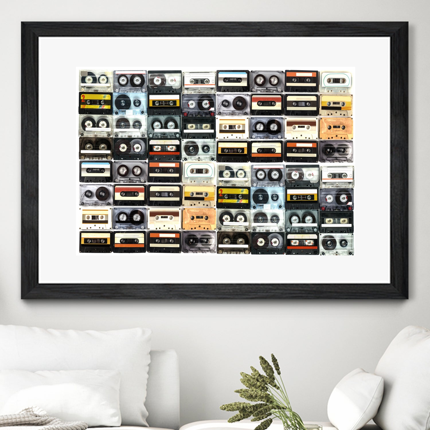 cassette print by irakli gergeshelidze on GIANT ART - white photo illustration