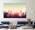 New-york Skyline by phil bocard on GIANT ART - yellow digital drawing