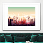 New-york Skyline by phil bocard on GIANT ART - yellow digital drawing