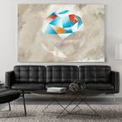 Geometries II by Raffael Pindell on GIANT ART - blue digital painting