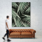 Green Palm Leaves Dream #1 by Anita & Bella Jantz on GIANT ART - green photo illustration