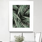 Green Palm Leaves Dream #1 by Anita & Bella Jantz on GIANT ART - green photo illustration