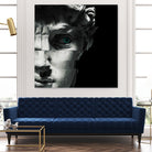 David's eye by Menelaos Trompoukis on GIANT ART - black digital painting