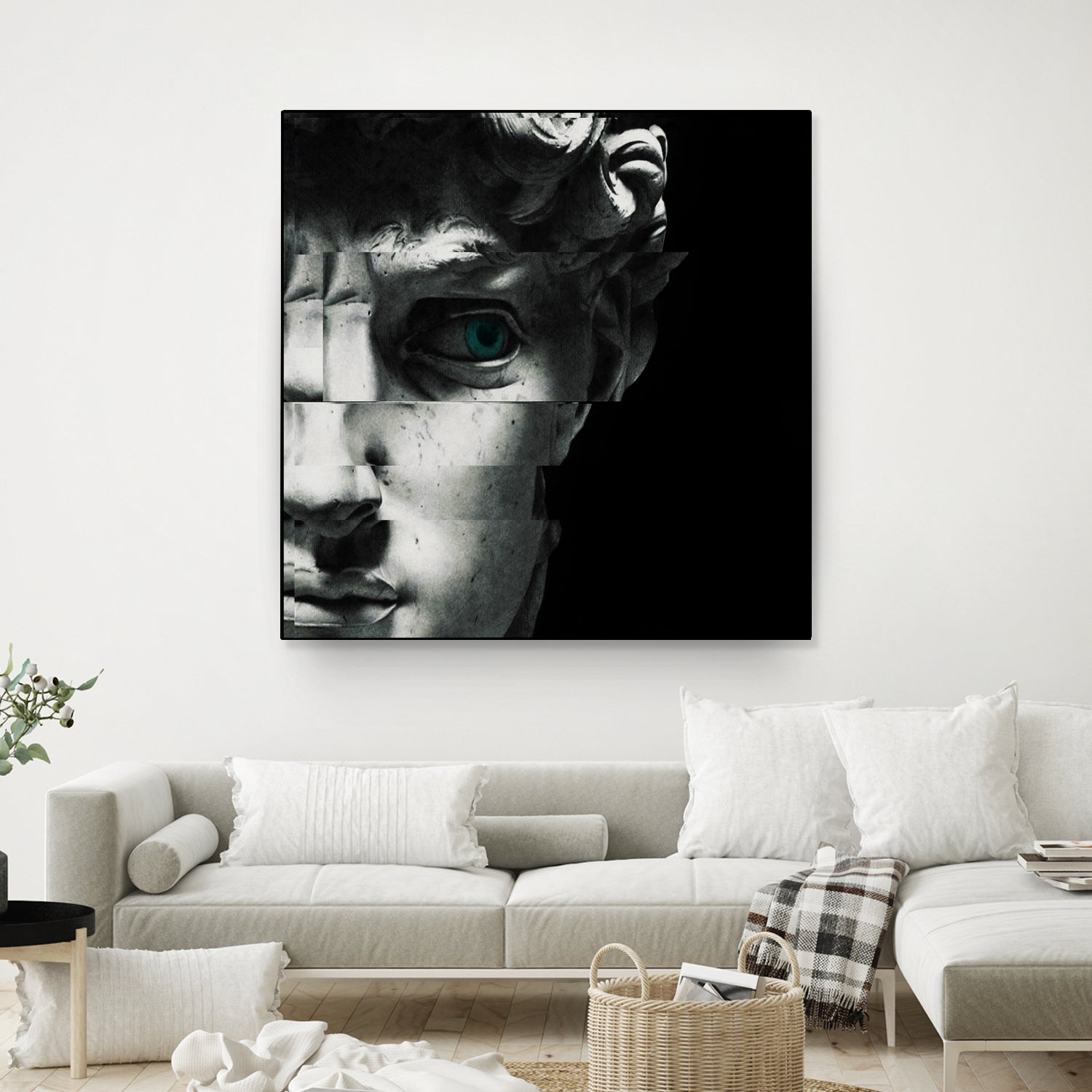 David's eye by Menelaos Trompoukis on GIANT ART - black digital painting