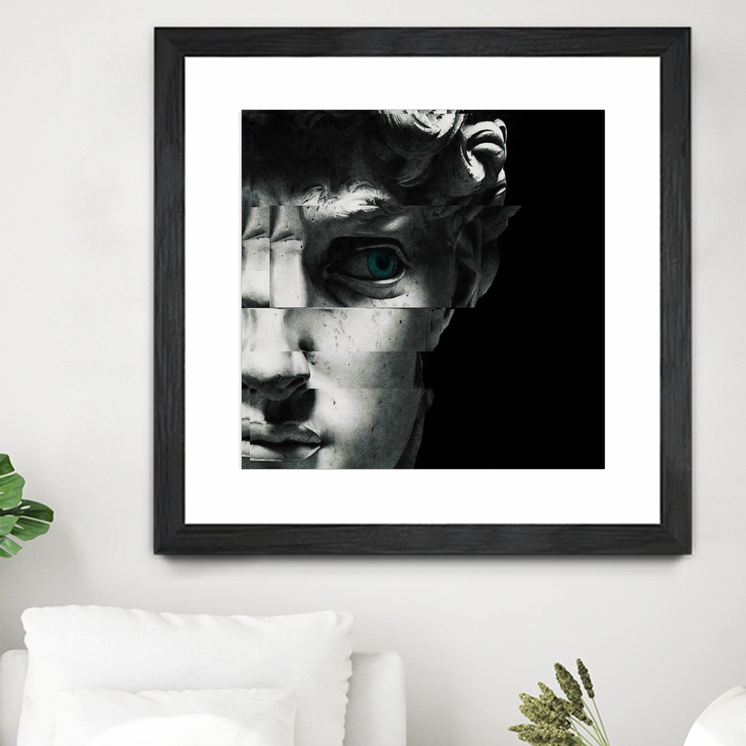 David's eye by Menelaos Trompoukis on GIANT ART - black digital painting