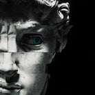 David's eye by Menelaos Trompoukis on GIANT ART - black digital painting