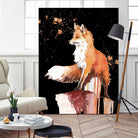 Fox by Sergio Marques on GIANT ART - brown digital painting