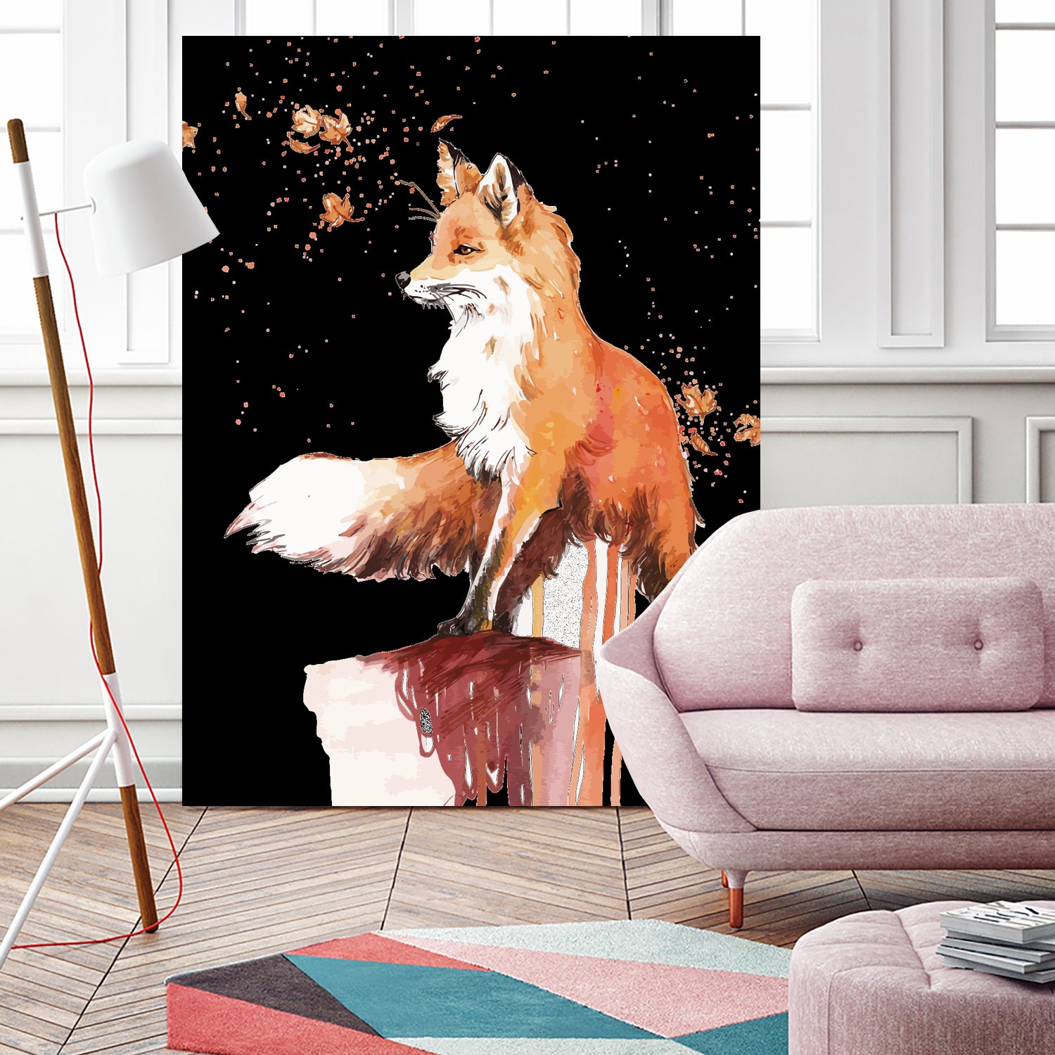 Fox by Sergio Marques on GIANT ART - brown digital painting