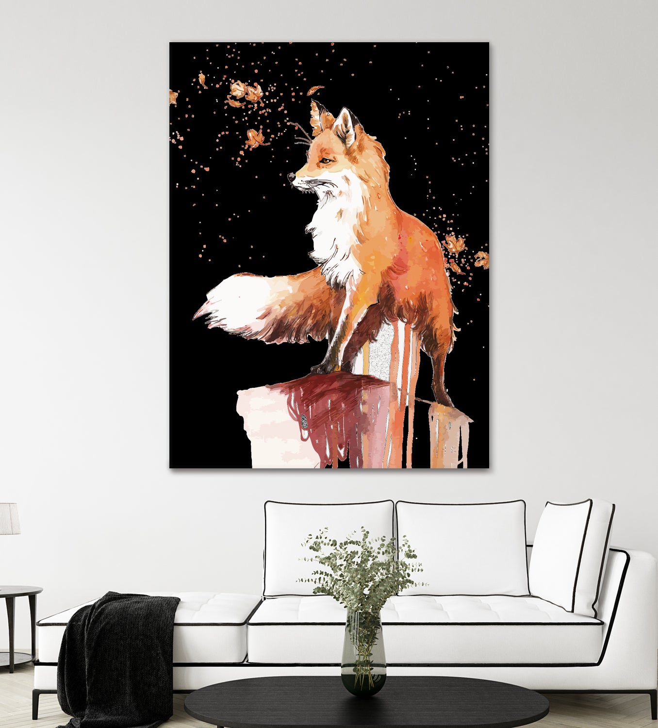 Fox by Sergio Marques on GIANT ART - brown digital painting