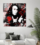 Ronnie James Dio by DARIA GRACHEVA on GIANT ART - black digital painting