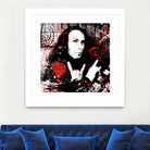 Ronnie James Dio by DARIA GRACHEVA on GIANT ART - black digital painting