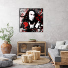 Ronnie James Dio by DARIA GRACHEVA on GIANT ART - black digital painting