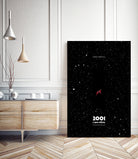 2001 A Space Odyssey by Juarez Tanure on GIANT ART - black photo illustration