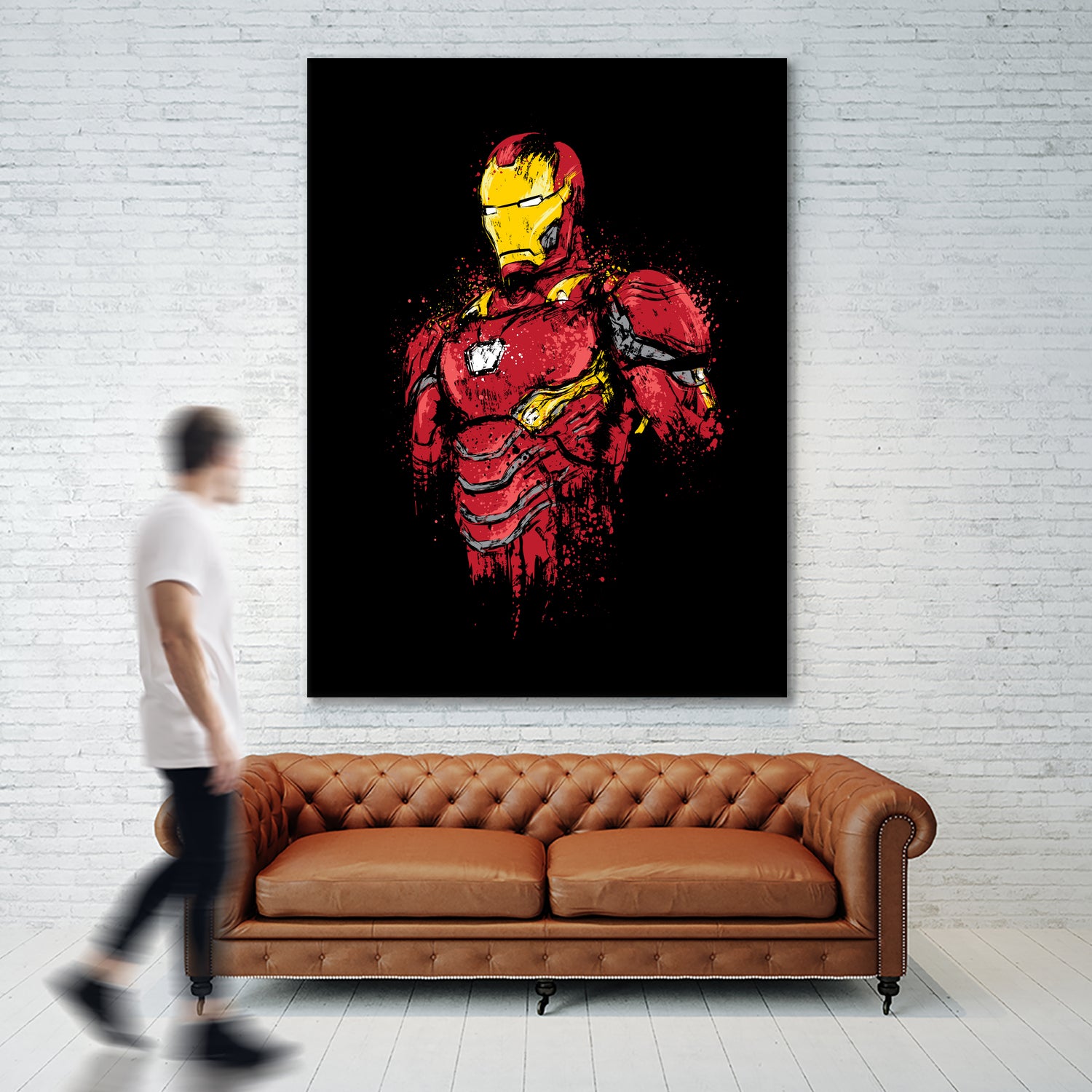 Infinity Iron by Antonio Camarena on GIANT ART - black digital painting