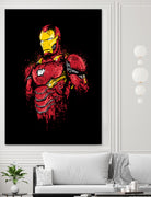 Infinity Iron by Antonio Camarena on GIANT ART - black digital painting