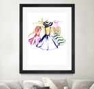 SISTERS by Tatiana Vlasko on GIANT ART - fuchsia digital painting