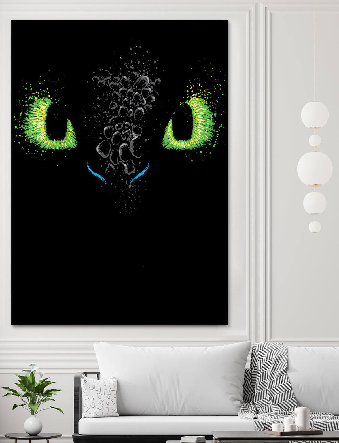 The eyes of the dragon by Antonio Camarena on GIANT ART - black digital painting