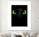 The eyes of the dragon by Antonio Camarena on GIANT ART - black digital painting