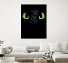 The eyes of the dragon by Antonio Camarena on GIANT ART - black digital painting