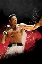 Muhammad Ali by Urvashi Suraiya on GIANT ART - red digital painting