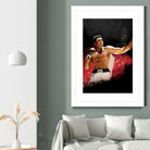 Muhammad Ali by Urvashi Suraiya on GIANT ART - red digital painting