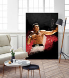 Muhammad Ali by Urvashi Suraiya on GIANT ART - red digital painting