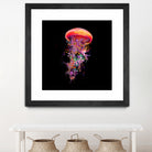 Jellyfish World by David Loblaw on GIANT ART - blue photo illustration