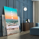 Beach Moon by 83  Oranges on GIANT ART - orange digital beach