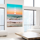 Beach Moon by 83  Oranges on GIANT ART - orange digital beach