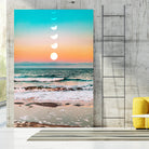 Beach Moon by 83  Oranges on GIANT ART - orange digital beach