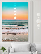 Beach Moon by 83  Oranges on GIANT ART - orange digital beach