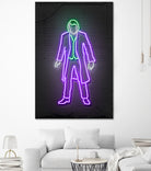 Joker neon by Octavian Mielu on GIANT ART