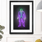 Joker neon by Octavian Mielu on GIANT ART